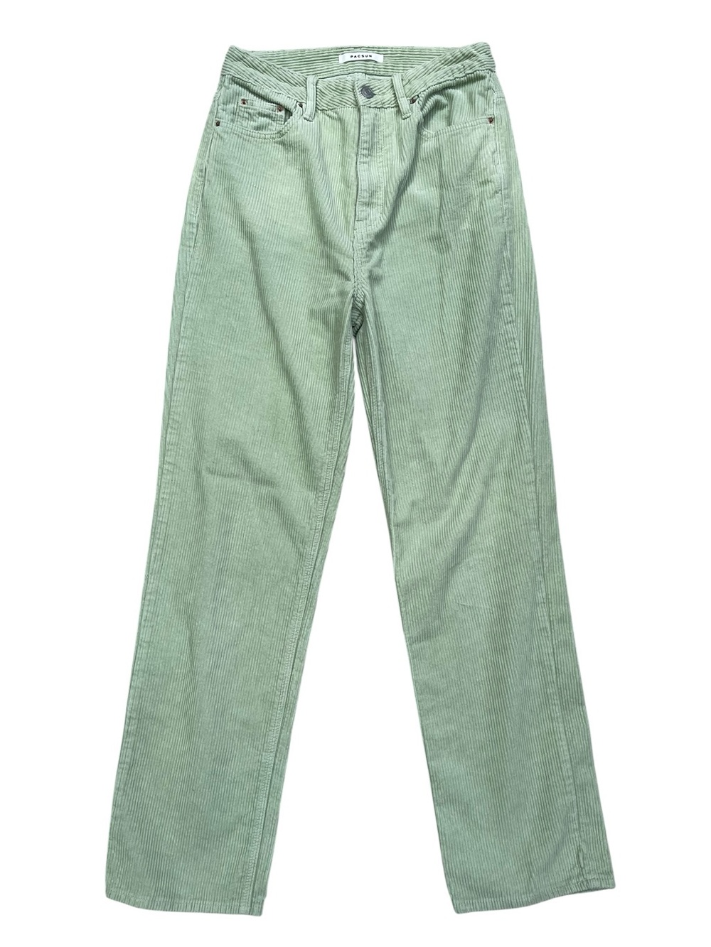 Pacsun 90s Boyfriend Light Green Corduroy Pants 27
